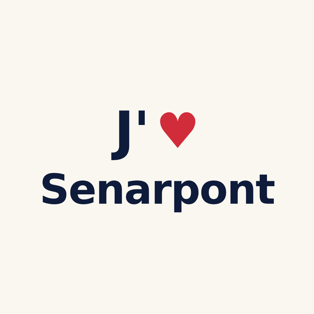 Tasse personnalisée Senarpont — design J'aime Senarpont