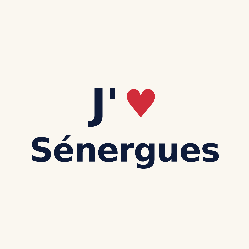 Tasse personnalisée Sénergues — design J'aime Sénergues