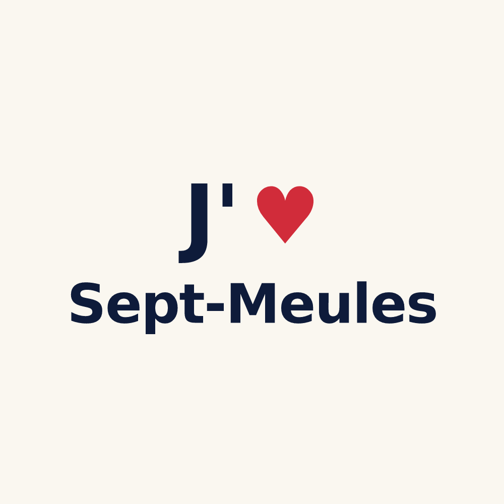 Tasse personnalisée Sept-Meules — design J'aime Sept-Meules
