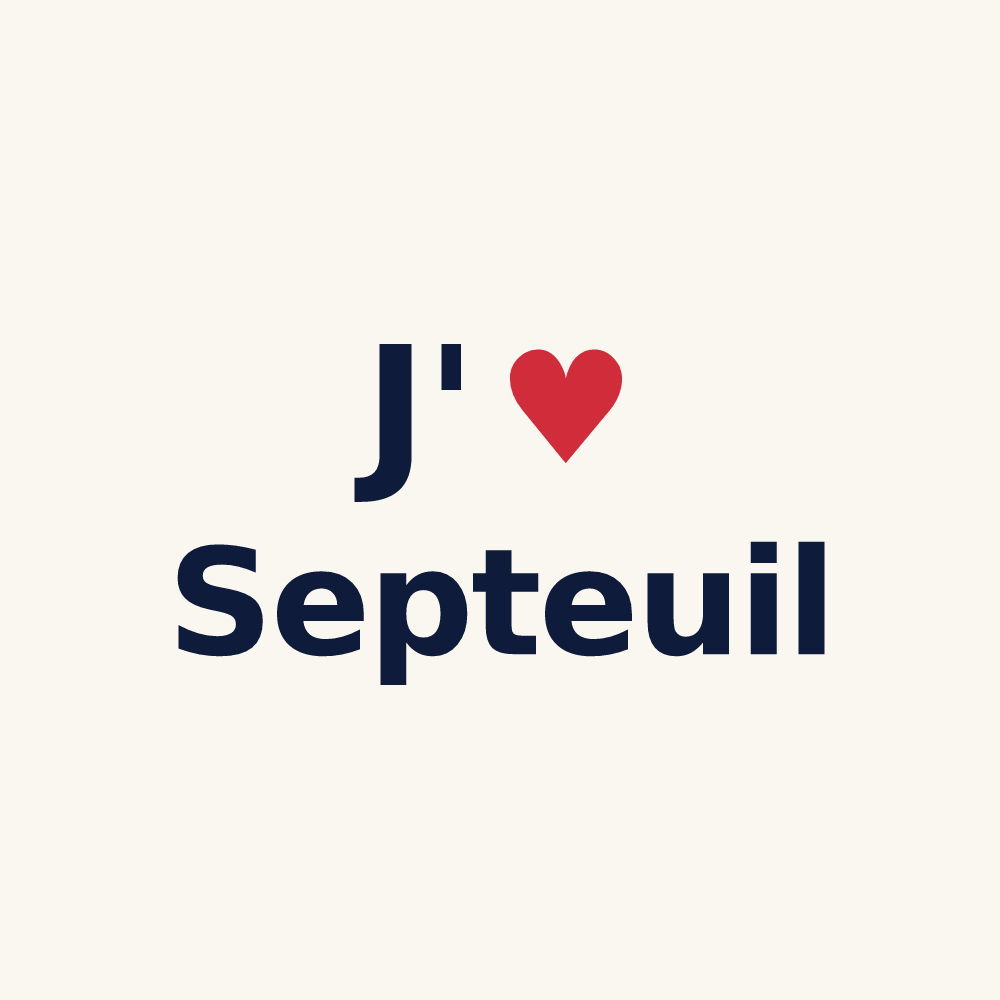 Tasse personnalisée Septeuil — design J'aime Septeuil