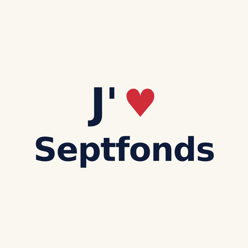 Tasse personnalisée Septfonds — design J'aime Septfonds