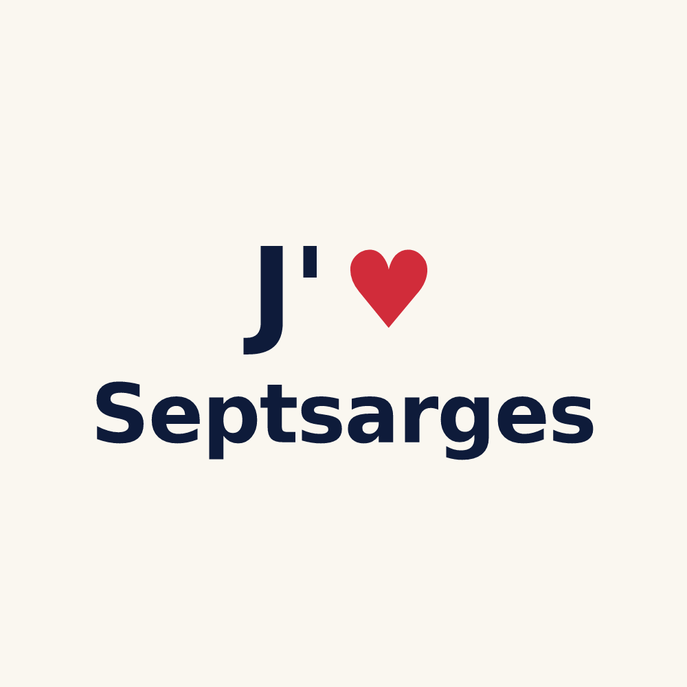 Tasse personnalisée Septsarges — design J'aime Septsarges