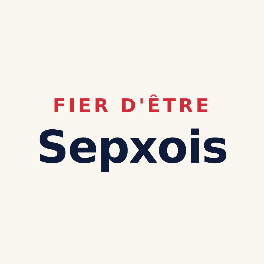 Tasse « Fier d'être Sepxois » — design pour Sepx