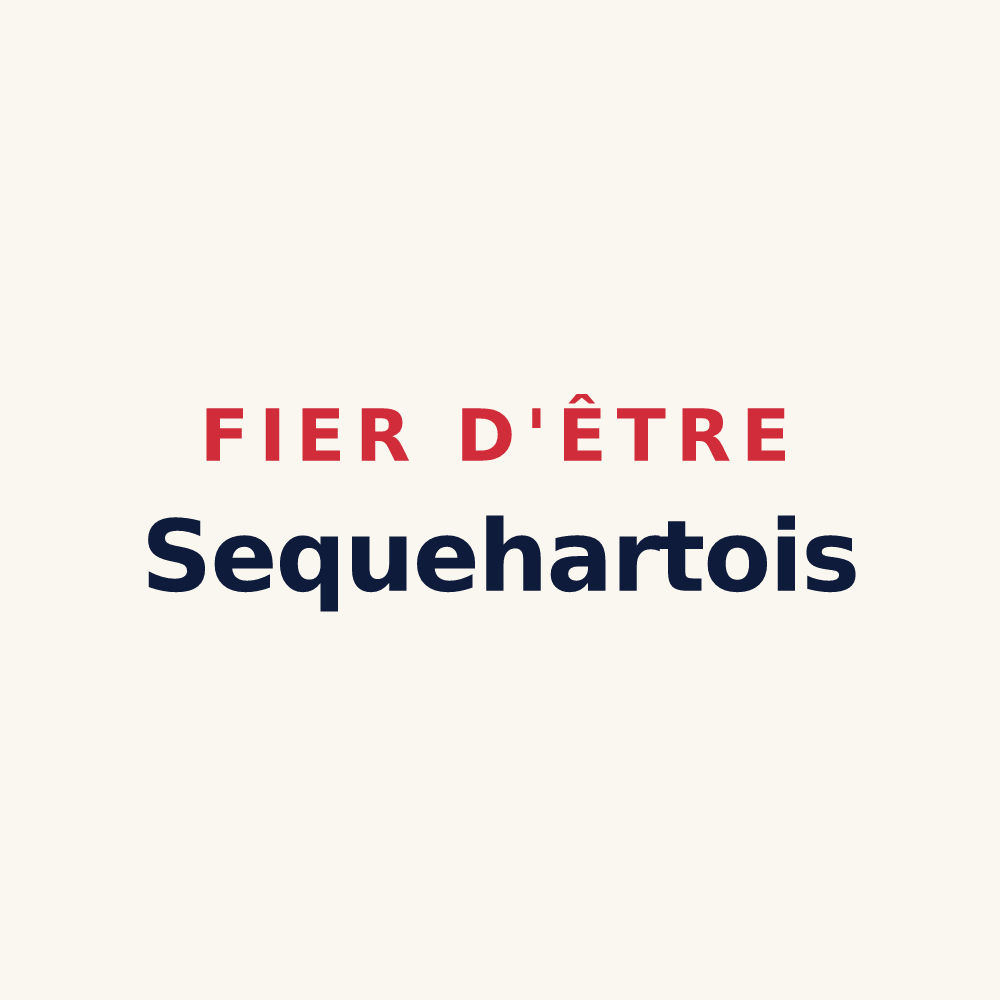 Tasse « Fier d'être Sequehartois » — design pour Sequehart