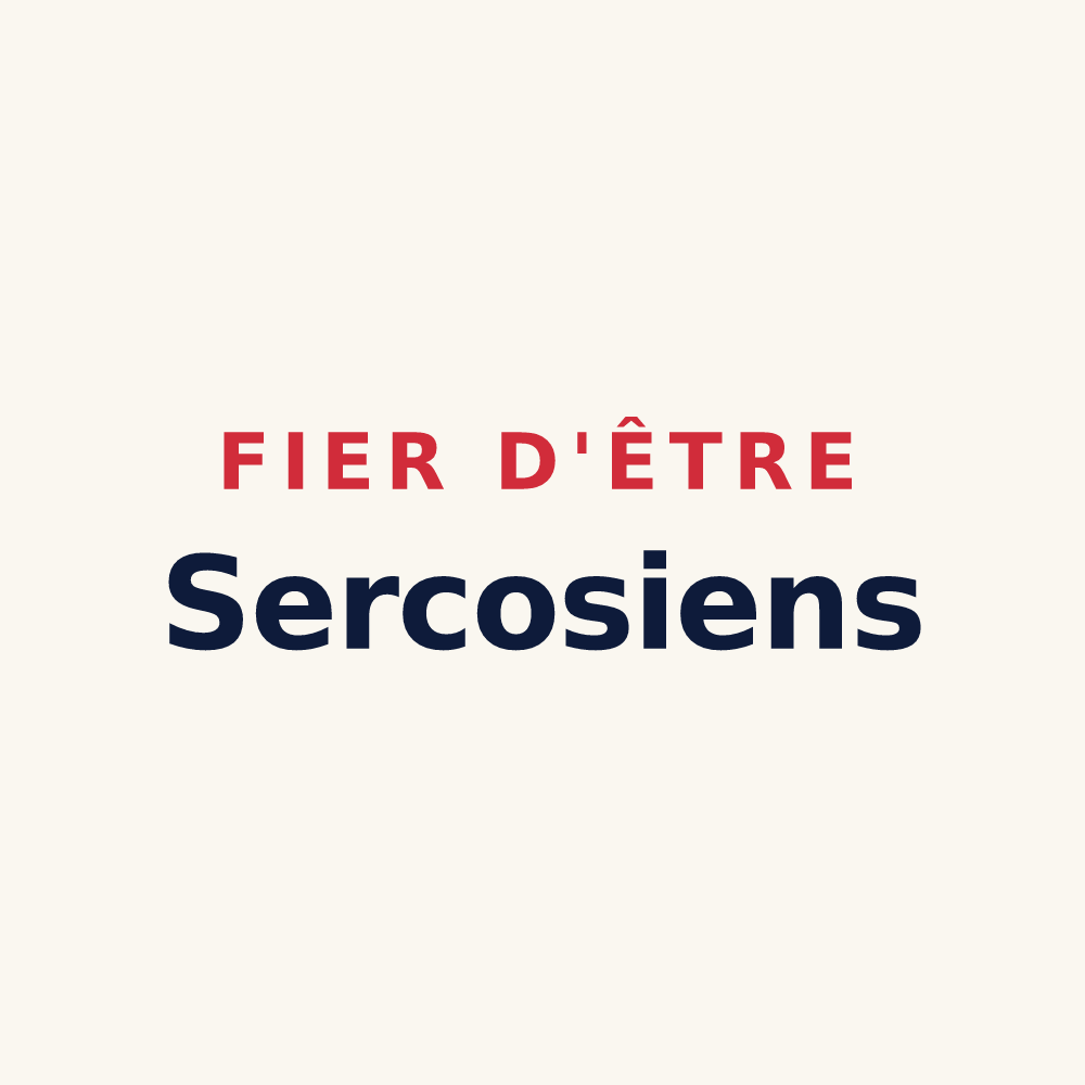 Tasse « Fier d'être Sercosiens » — design pour Sercœur