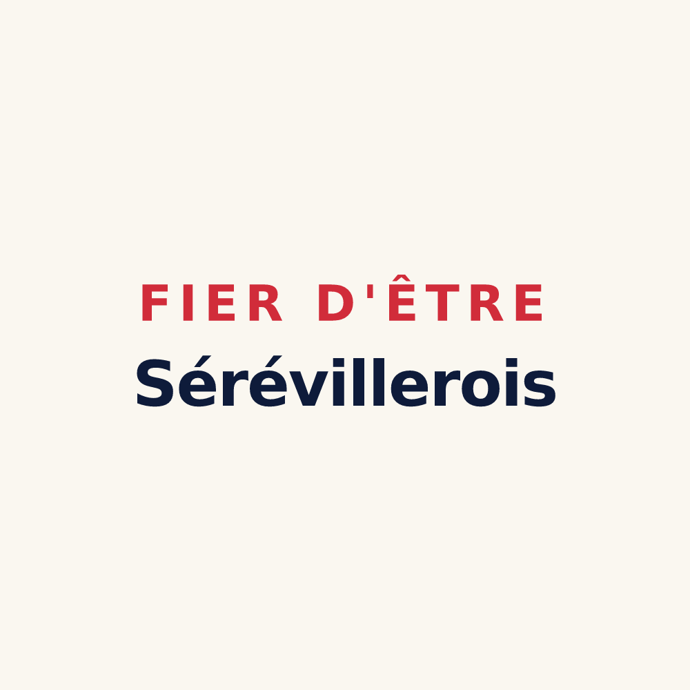 Tasse « Fier d'être Sérévillerois » — design pour Sérévillers