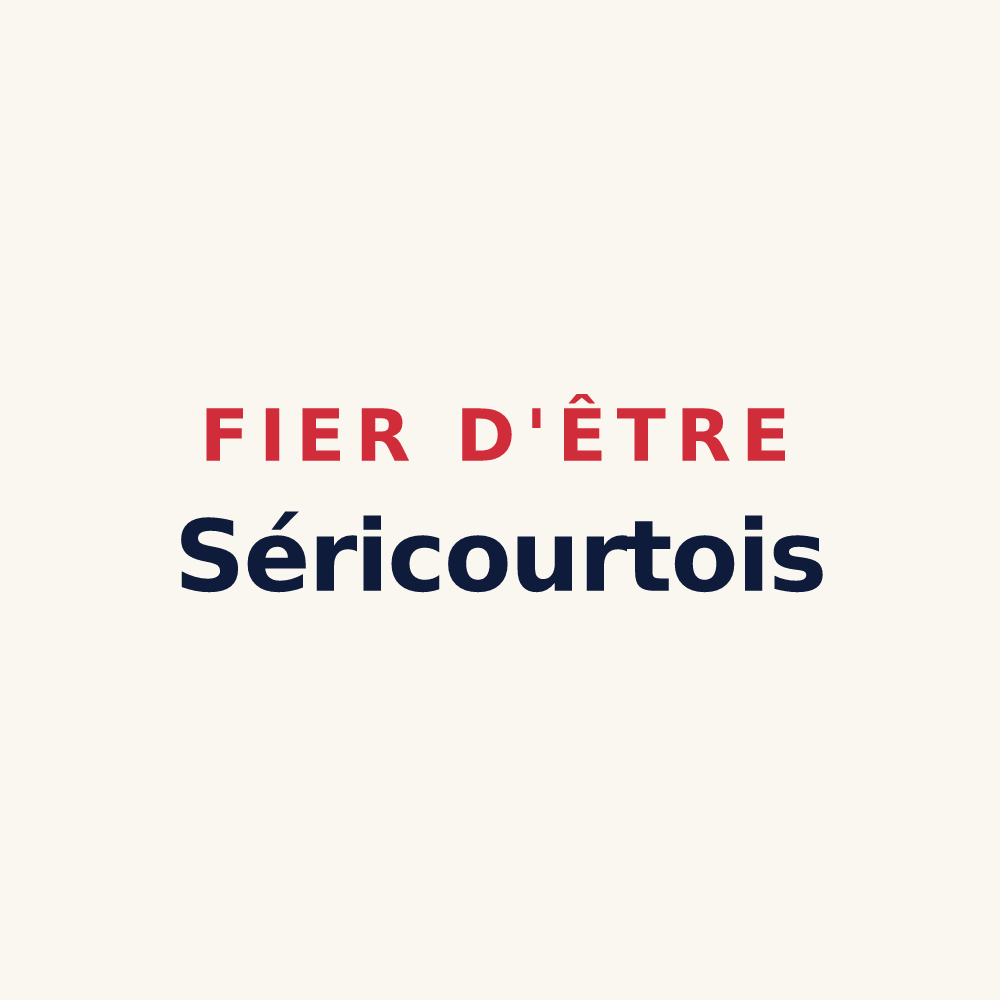 Tasse « Fier d'être Séricourtois » — design pour Séricourt