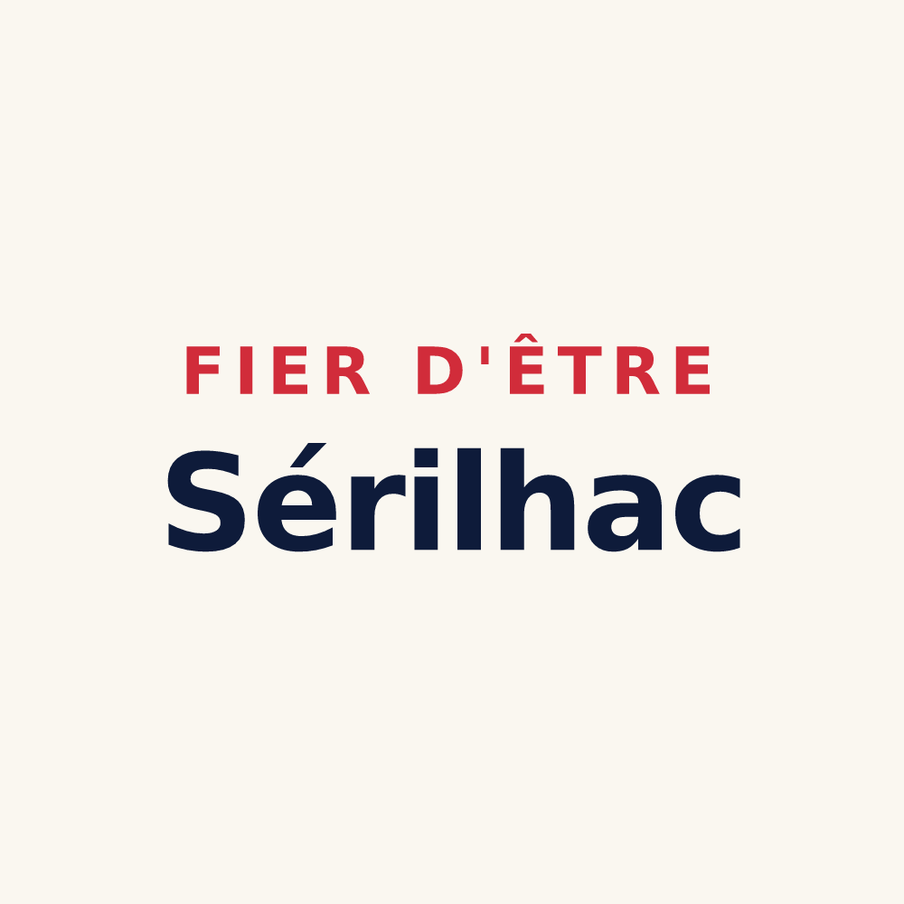 Tasse « Fier d'être Sérilhac » — design pour Sérilhac