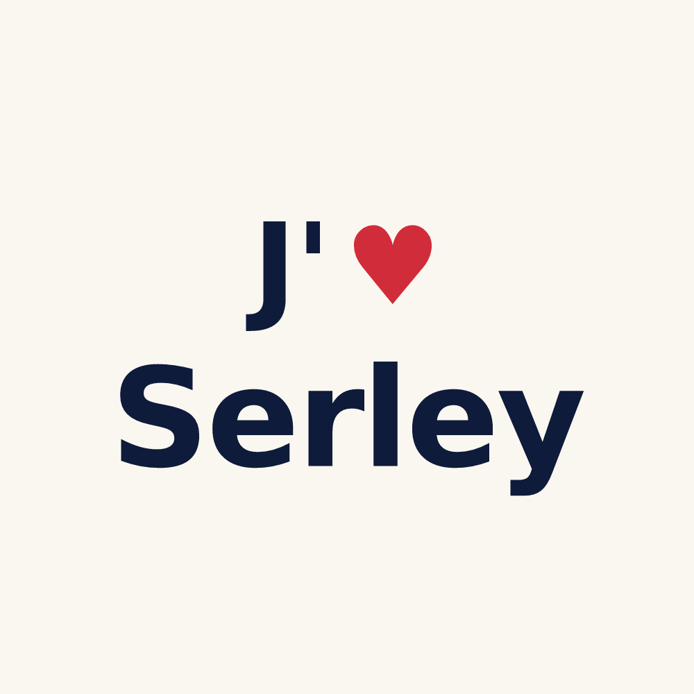 Tasse personnalisée Serley — design J'aime Serley