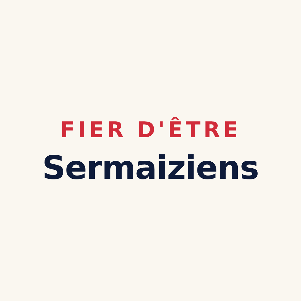 Tasse « Fier d'être Sermaiziens » — design pour Sermaize-les-Bains