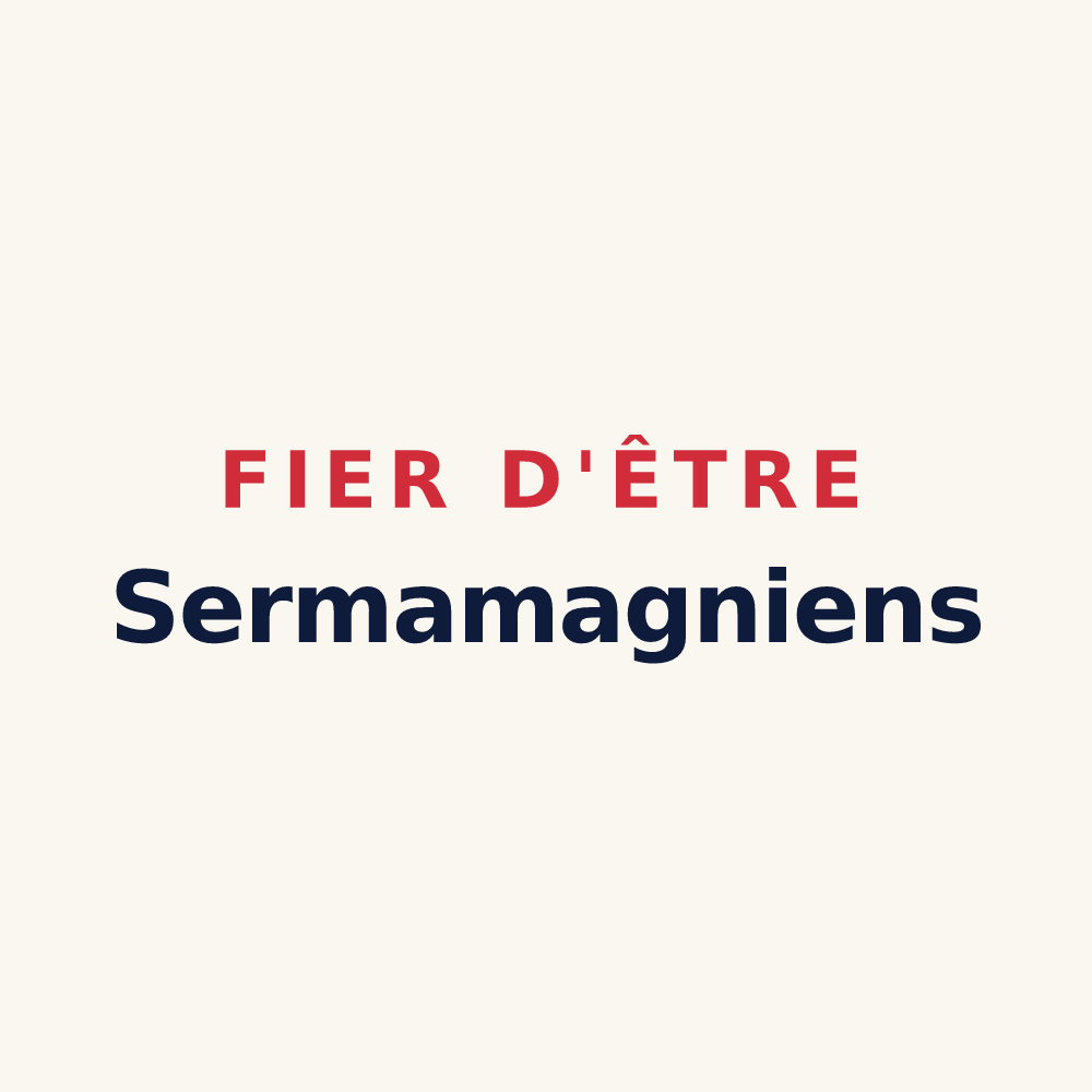 Tasse « Fier d'être Sermamagniens » — design pour Sermamagny