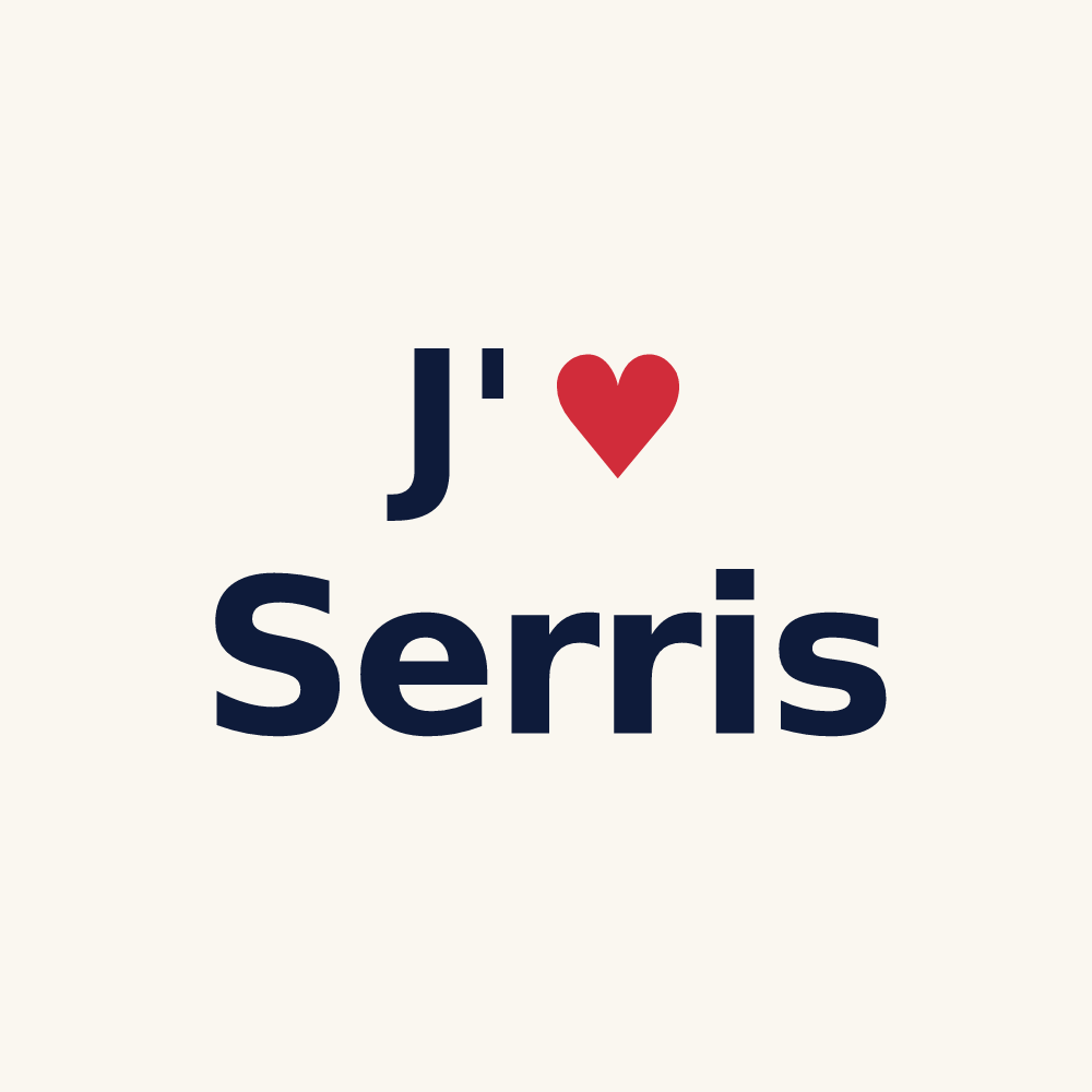 Tasse personnalisée Serris — design J'aime Serris