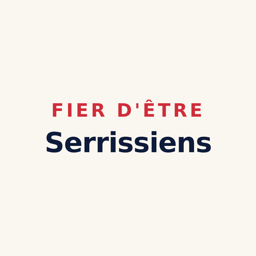 Tasse « Fier d'être Serrissiens » — design pour Serris