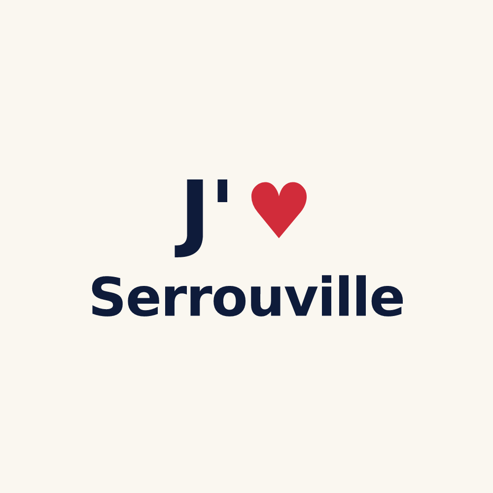 Tasse personnalisée Serrouville — design J'aime Serrouville