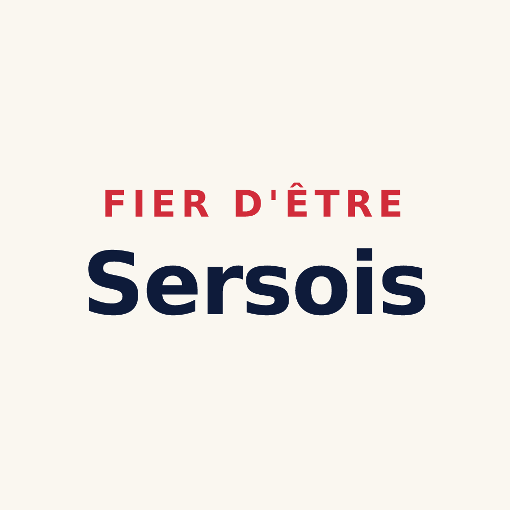Tasse « Fier d'être Sersois » — design pour Sers