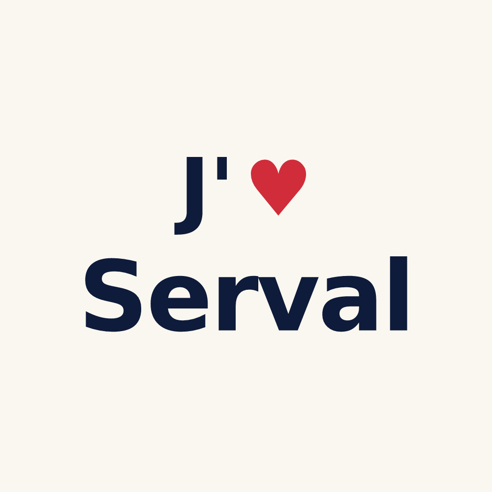 Tasse personnalisée Serval — design J'aime Serval