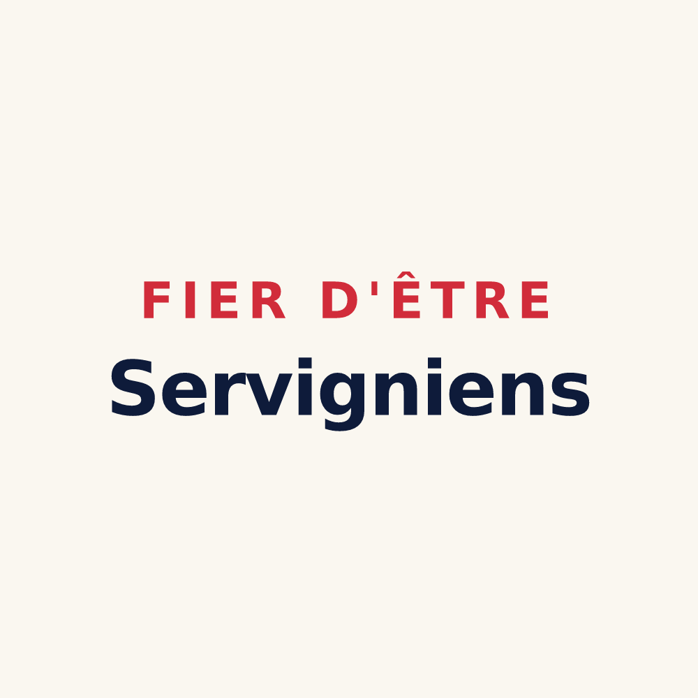 Tasse « Fier d'être Servigniens » — design pour Servigny-lès-Raville