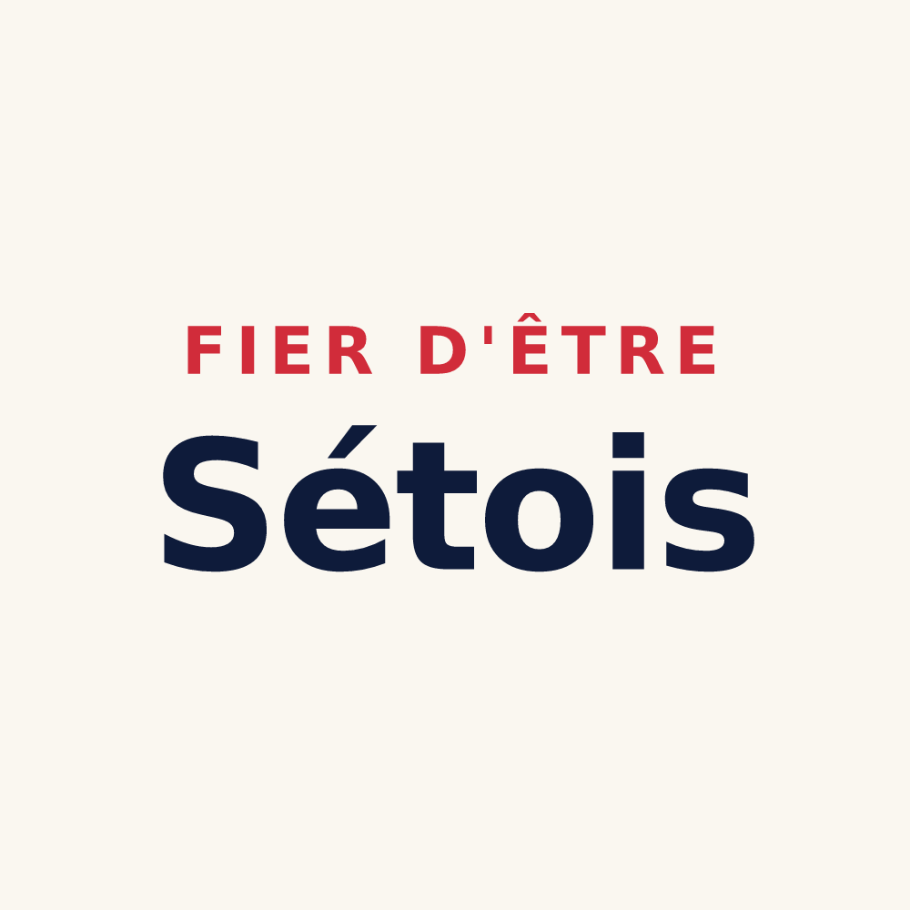 Tasse « Fier d'être Sétois » — design pour Sète