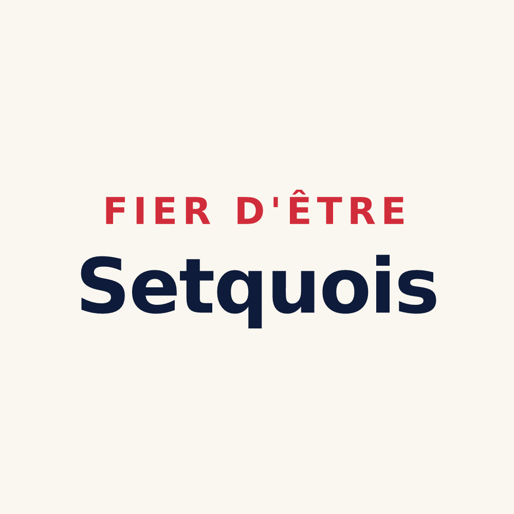 Tasse « Fier d'être Setquois » — design pour Setques