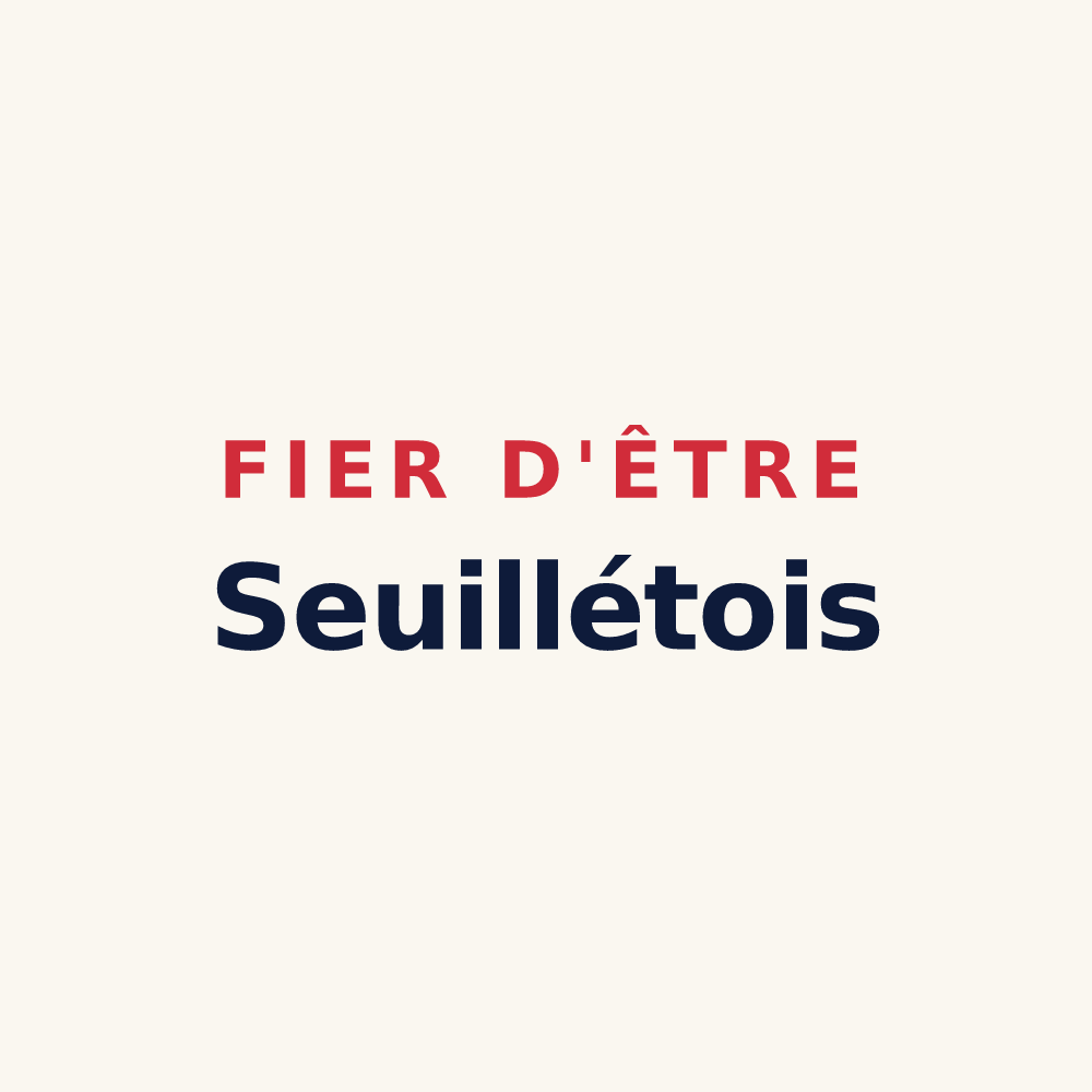 Tasse « Fier d'être Seuillétois » — design pour Seuillet