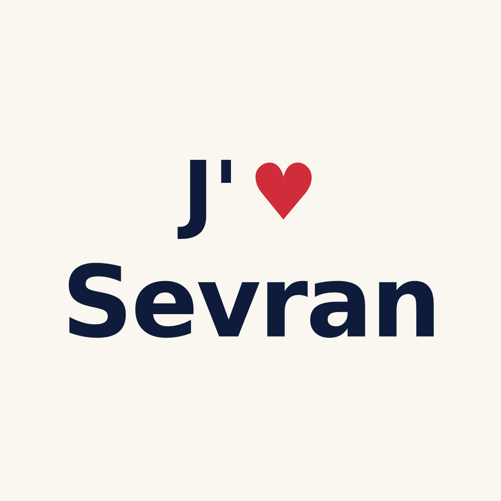 Tasse personnalisée Sevran — design J'aime Sevran