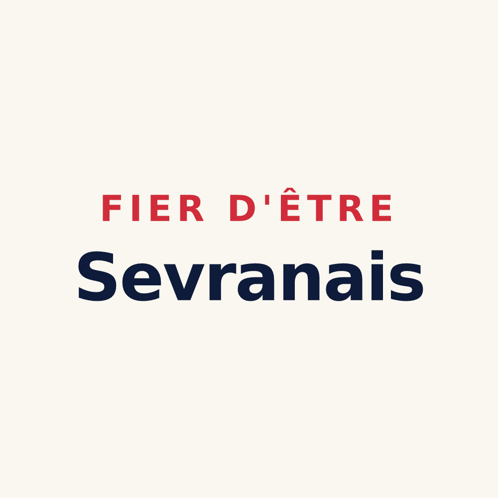 Tasse « Fier d'être Sevranais » — design pour Sevran