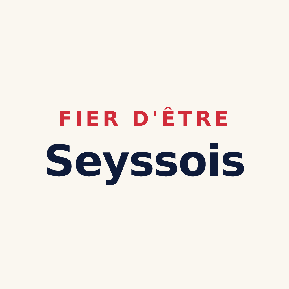 Tasse « Fier d'être Seyssois » — design pour Seysses