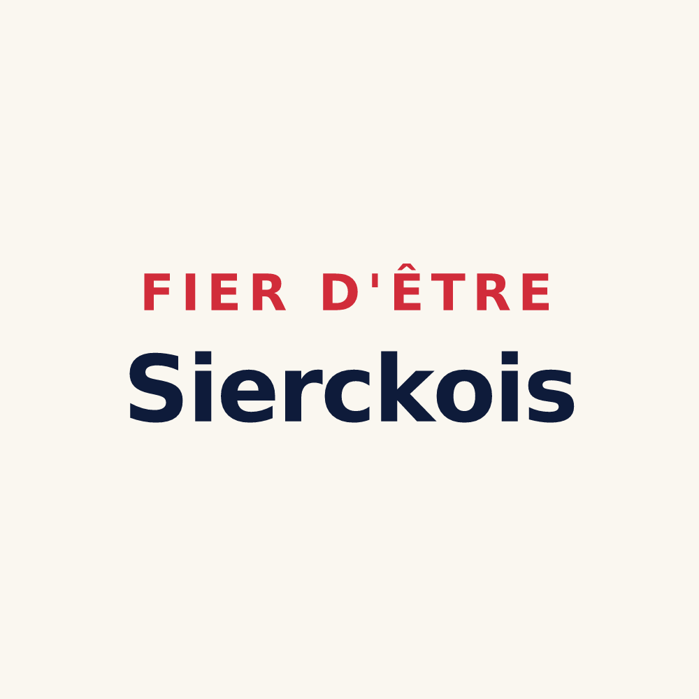 Tasse « Fier d'être Sierckois » — design pour Sierck-les-Bains