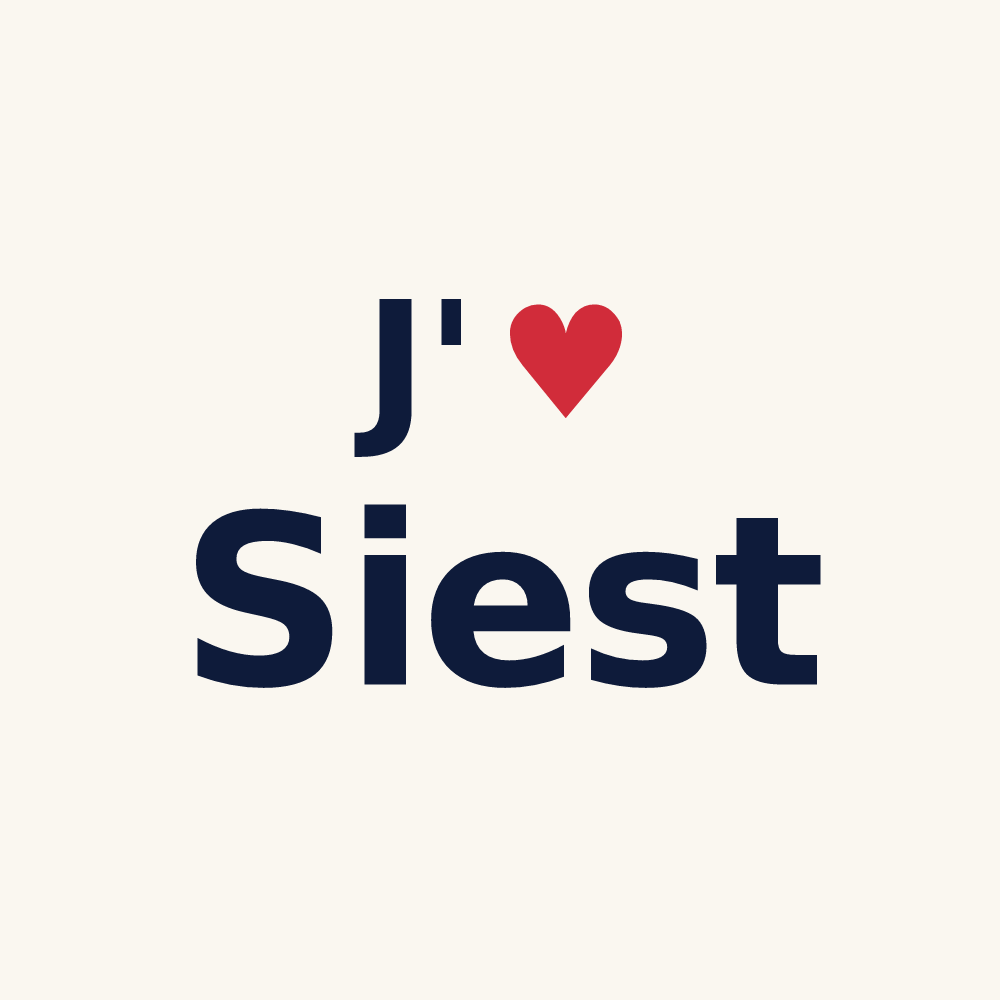 Tasse personnalisée Siest — design J'aime Siest