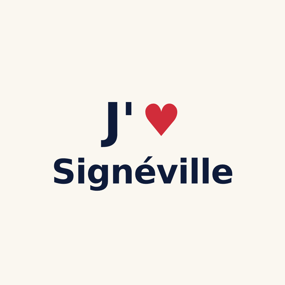 Tasse personnalisée Signéville — design J'aime Signéville
