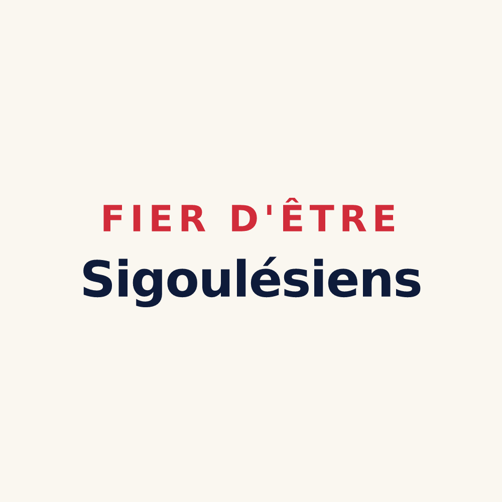Tasse « Fier d'être Sigoulésiens » — design pour Sigoulès-et-Flaugeac