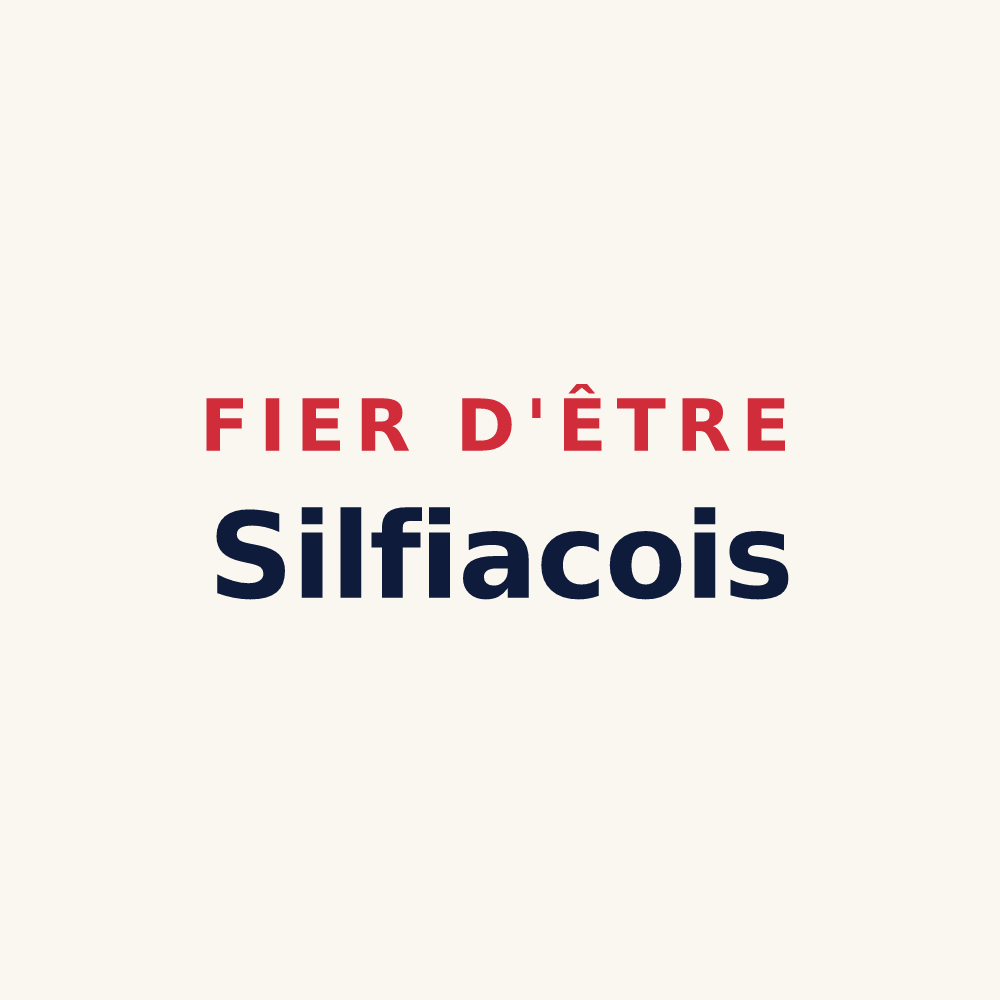 Tasse « Fier d'être Silfiacois » — design pour Silfiac