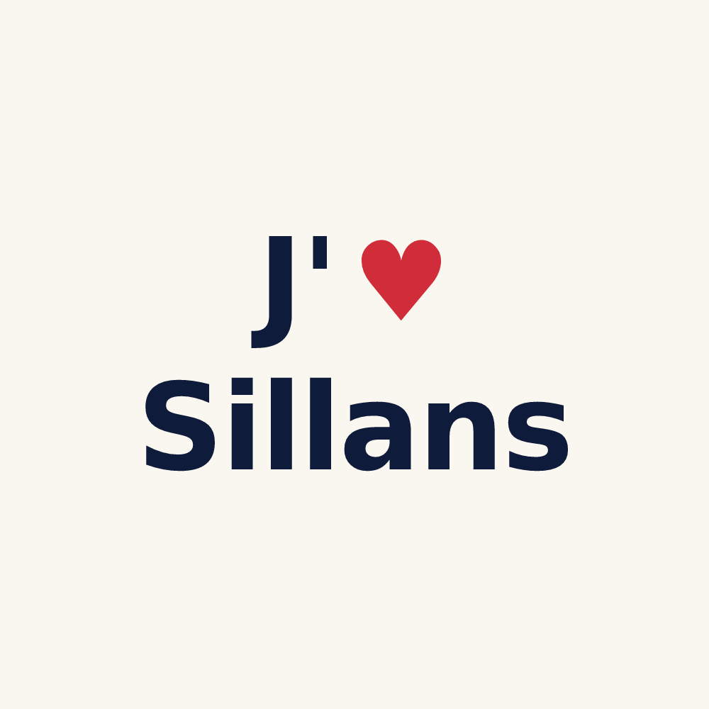Tasse personnalisée Sillans — design J'aime Sillans