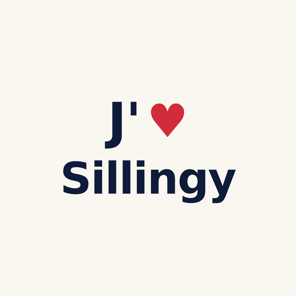 Tasse personnalisée Sillingy — design J'aime Sillingy