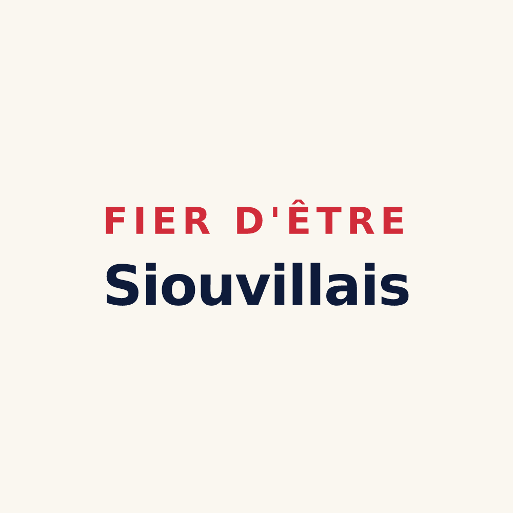 Tasse « Fier d'être Siouvillais » — design pour Siouville-Hague