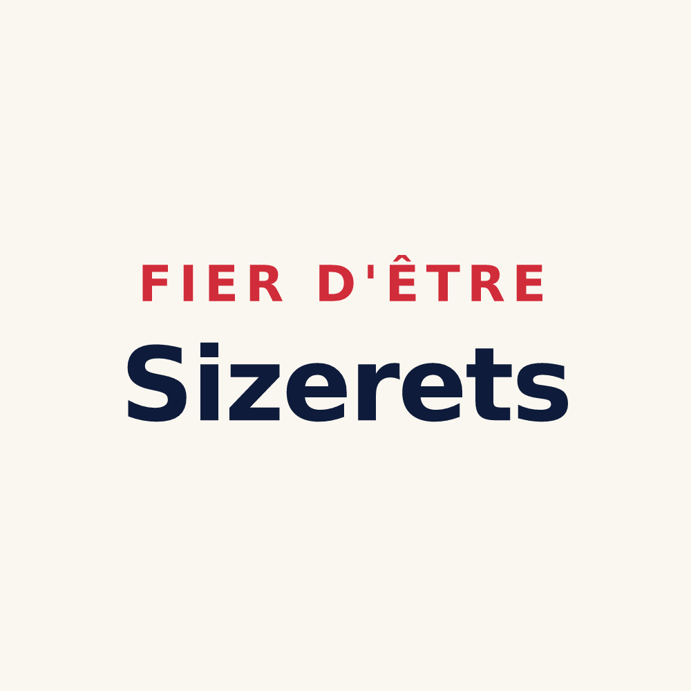 Tasse « Fier d'être Sizerets » — design pour Sixt-Fer-à-Cheval