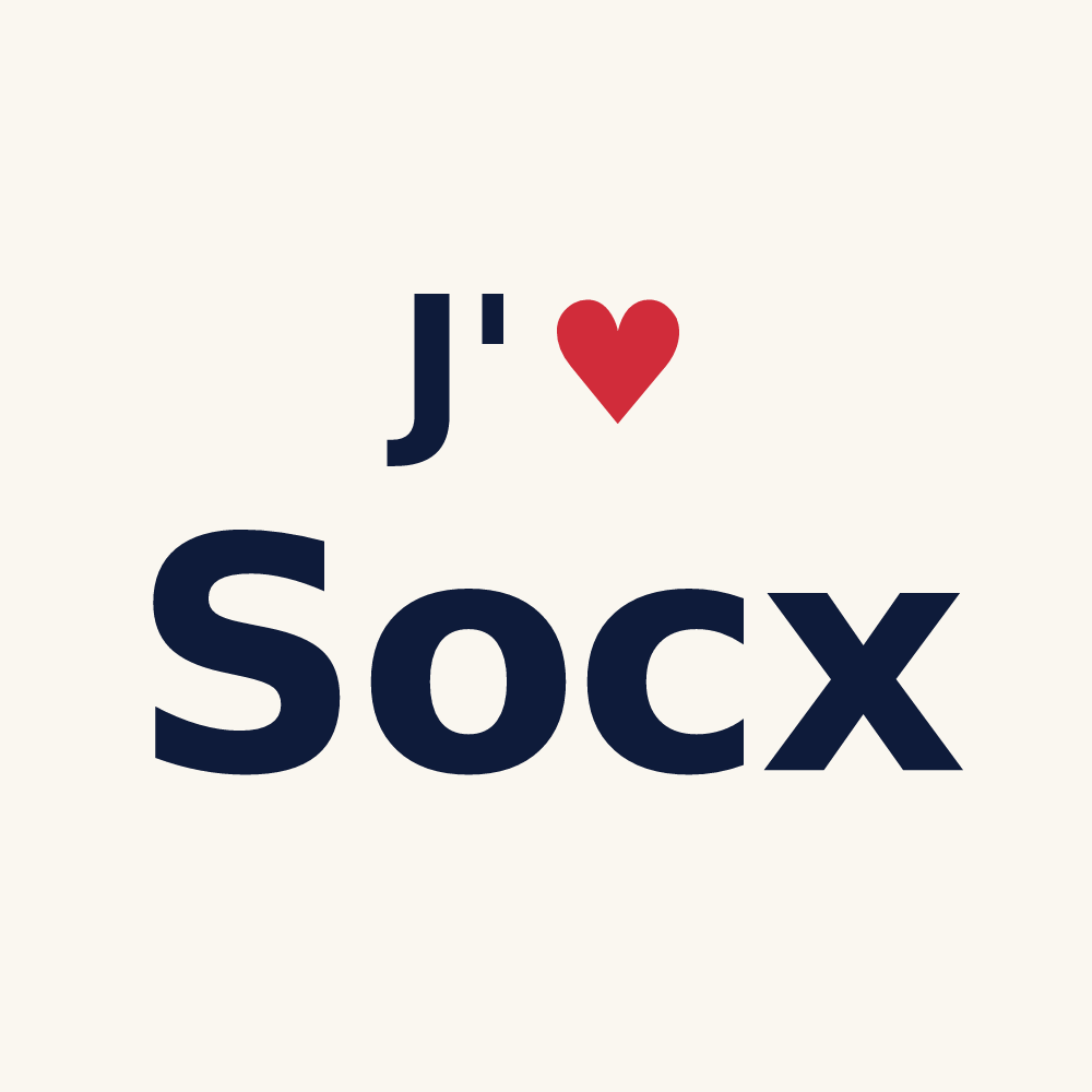 Tasse personnalisée Socx — design J'aime Socx