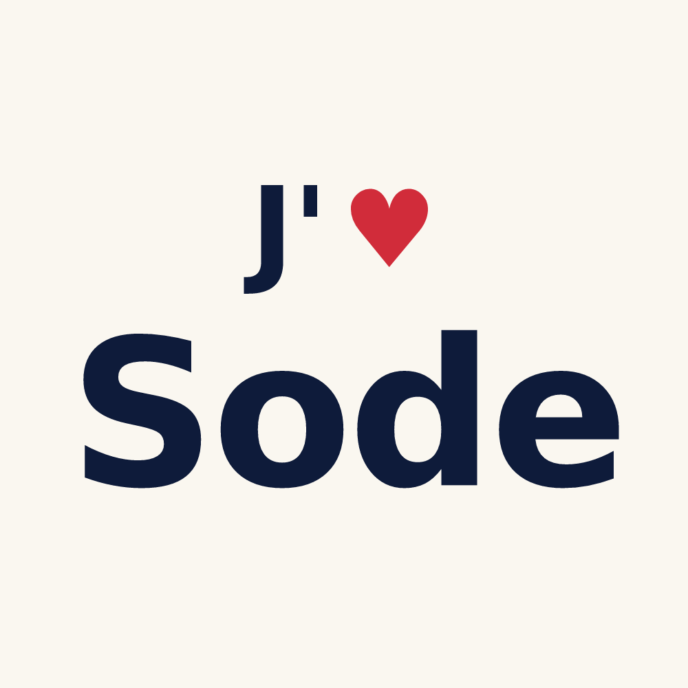 Tasse personnalisée Sode — design J'aime Sode