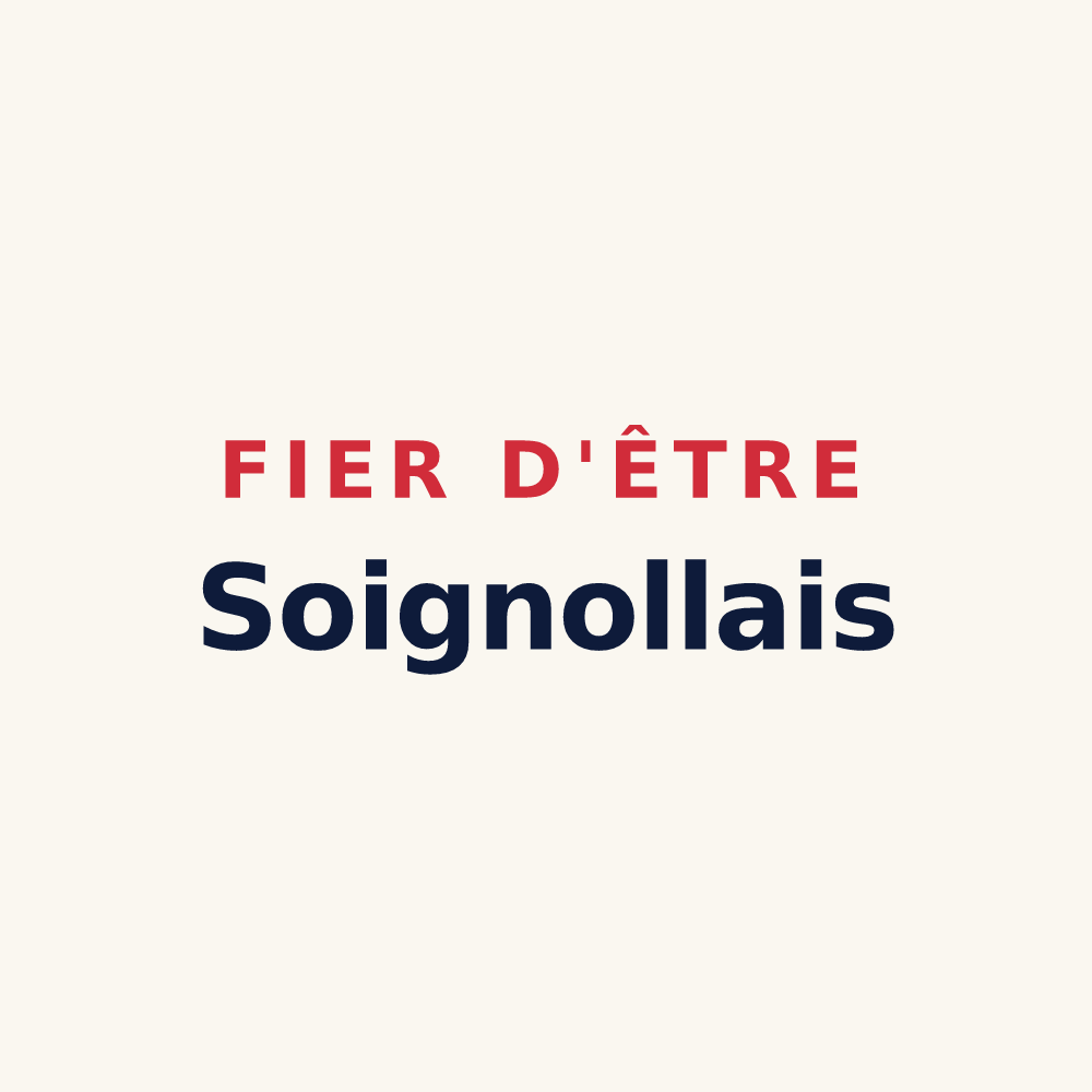 Tasse « Fier d'être Soignollais » — design pour Soignolles-en-Brie
