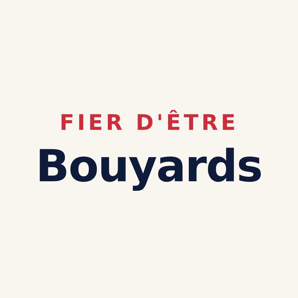Tasse « Fier d'être Bouyards » — design pour Soisy-Bouy