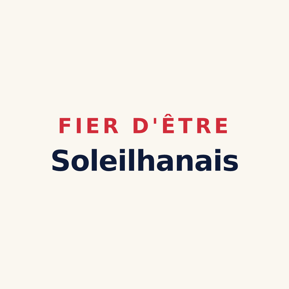Tasse « Fier d'être Soleilhanais » — design pour Soleilhas