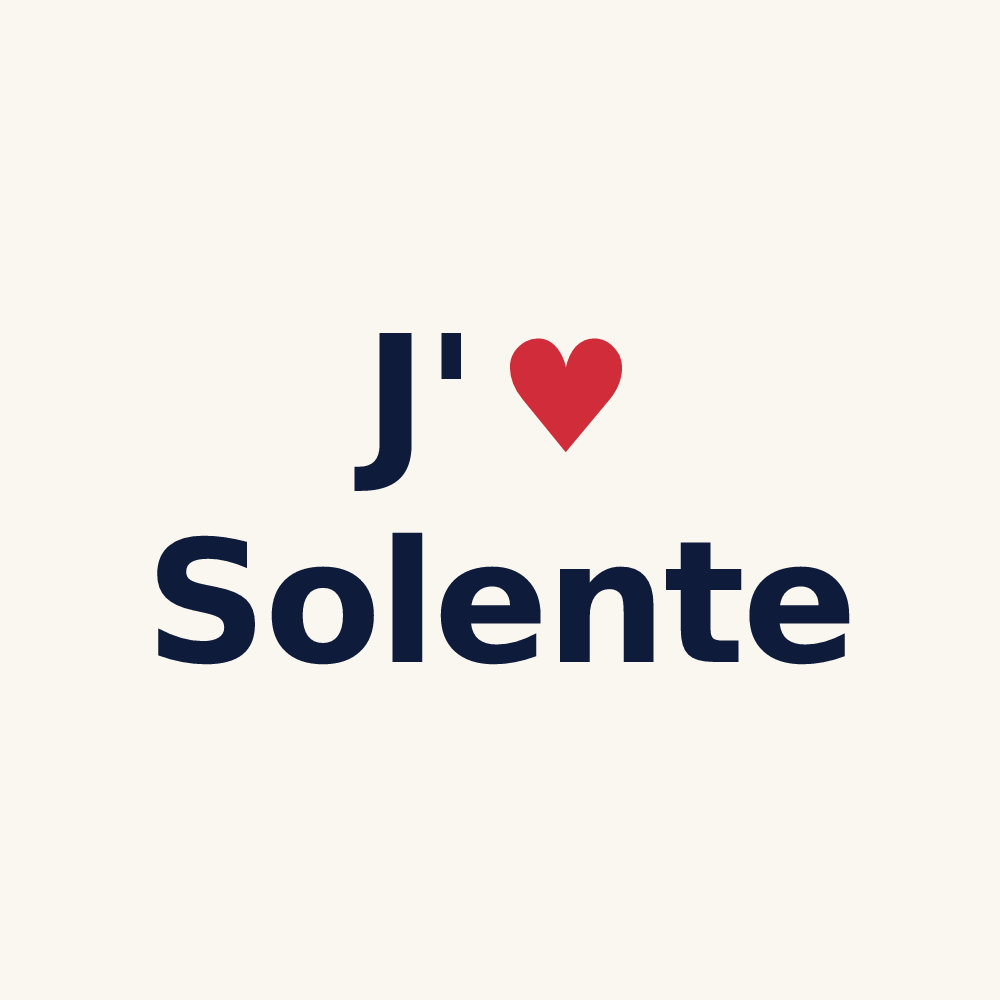 Tasse personnalisée Solente — design J'aime Solente