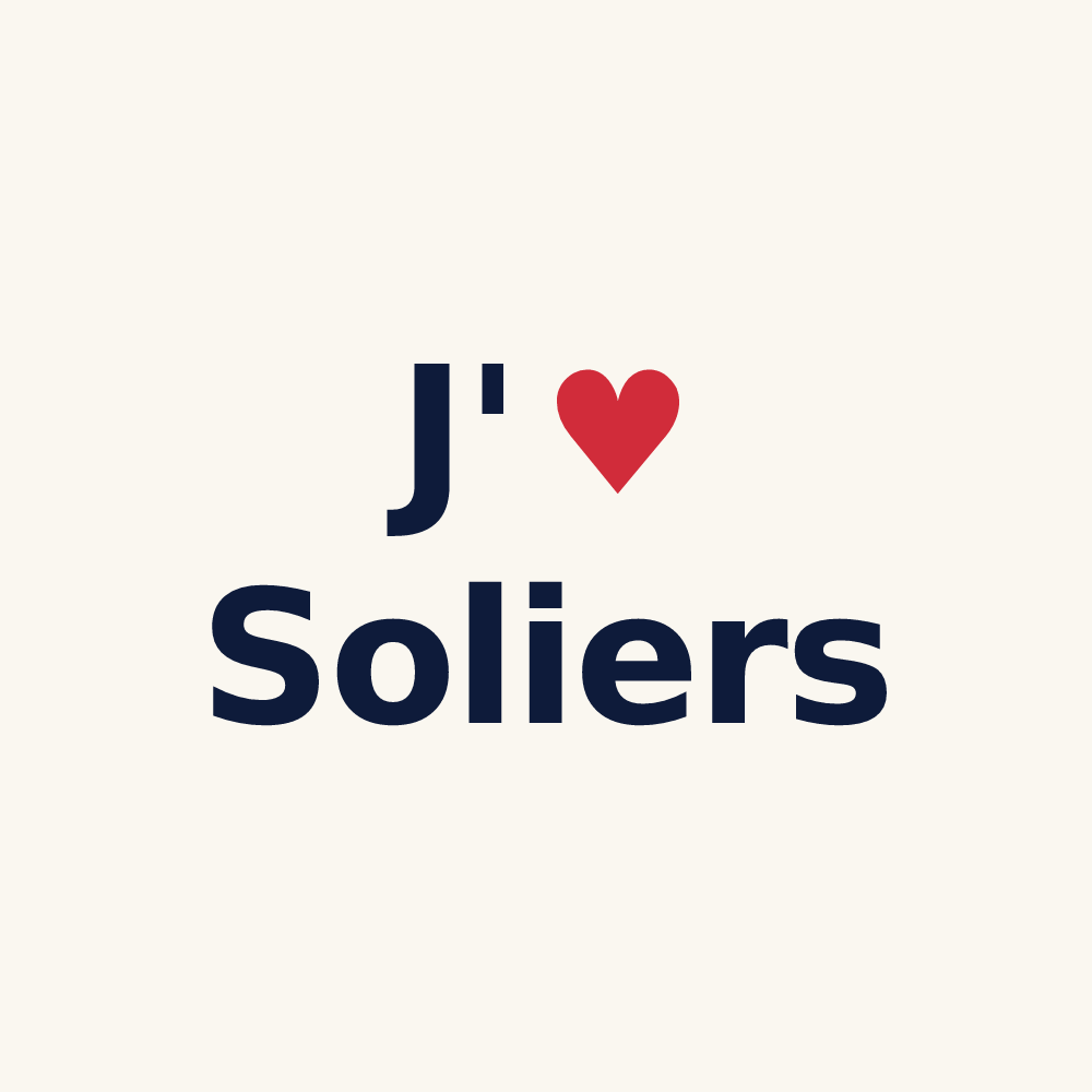 Tasse personnalisée Soliers — design J'aime Soliers