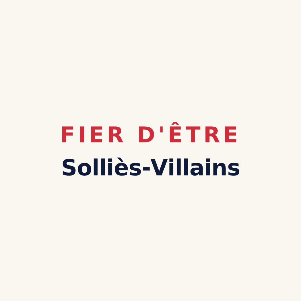 Tasse « Fier d'être Solliès-Villains » — design pour Solliès-Ville