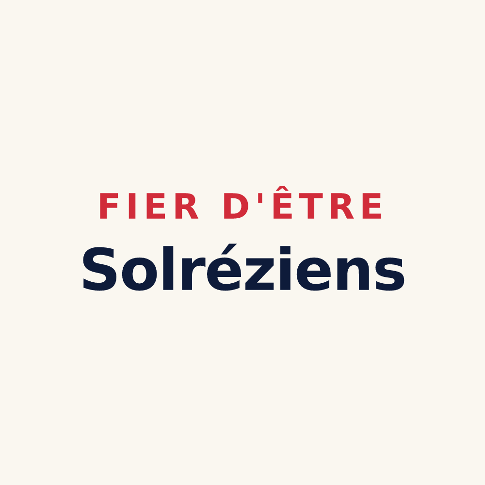 Tasse « Fier d'être Solréziens » — design pour Solre-le-Château