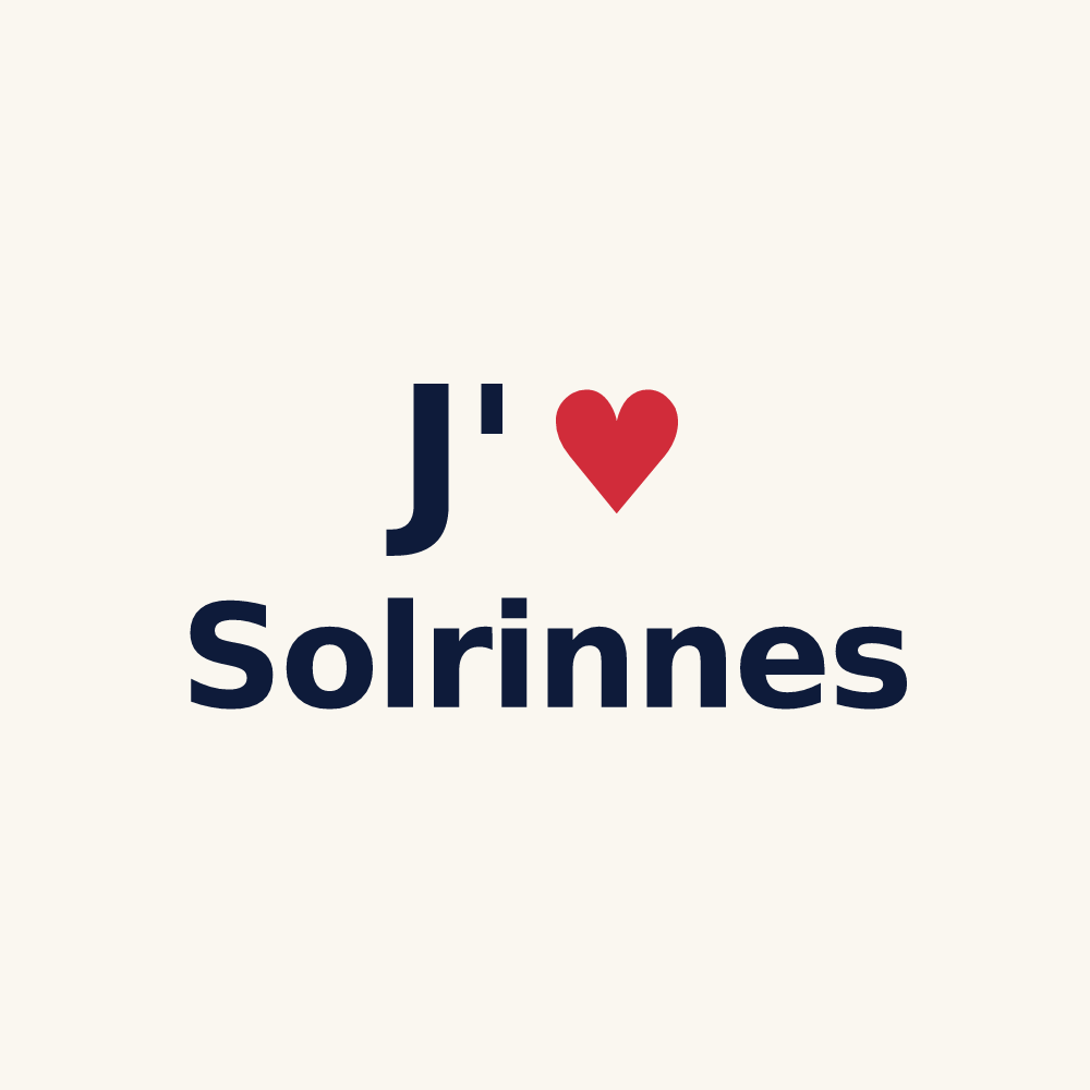 Tasse personnalisée Solrinnes — design J'aime Solrinnes