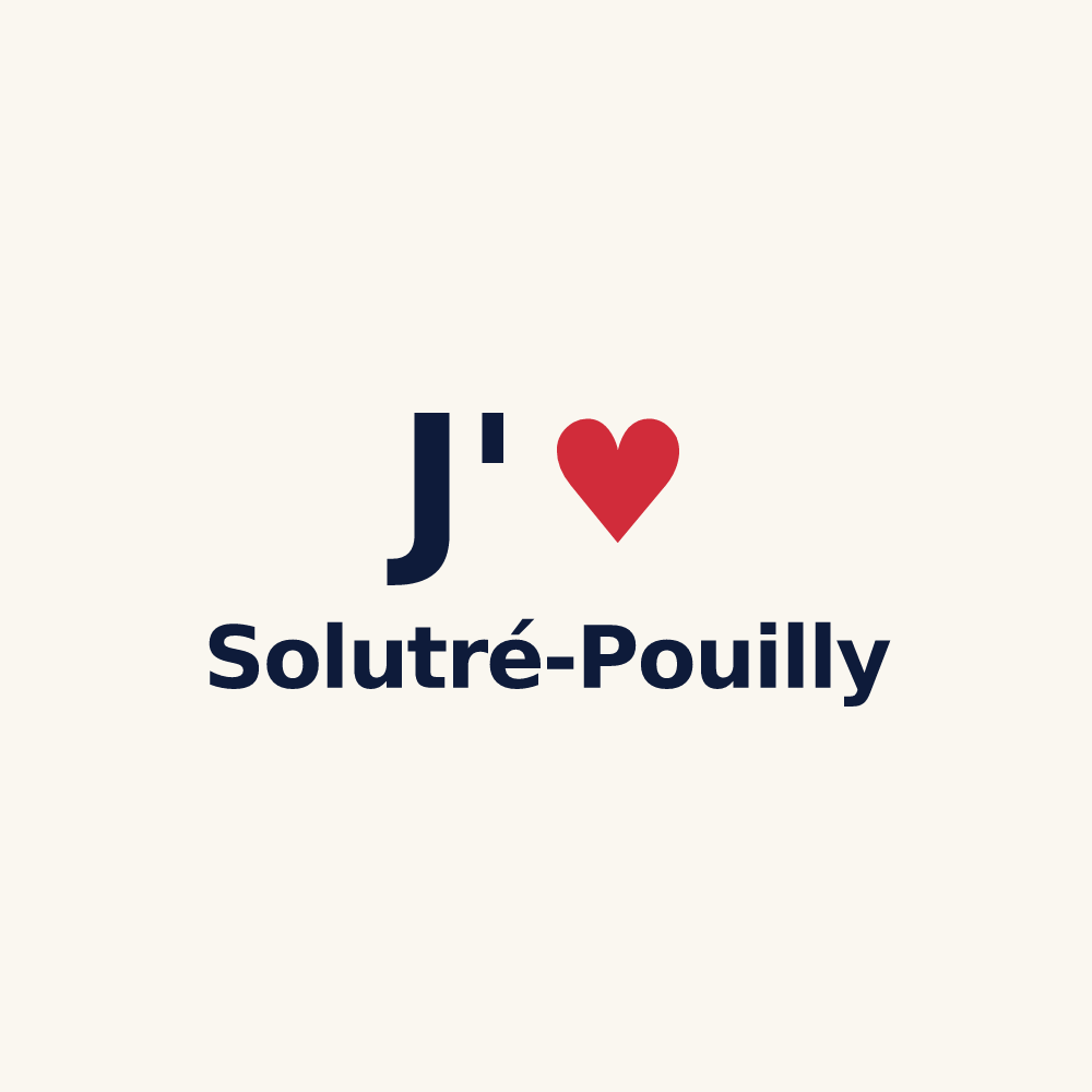 Tasse personnalisée Solutré-Pouilly — design J'aime Solutré-Pouilly