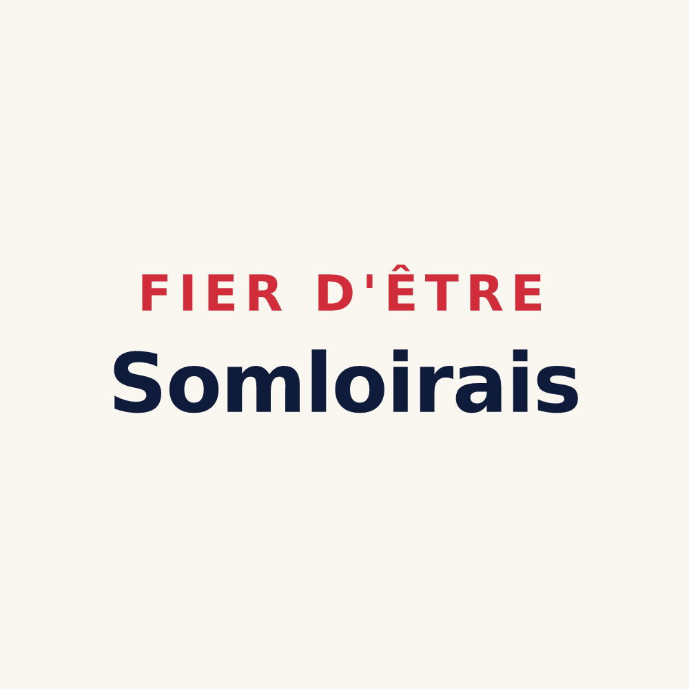 Tasse « Fier d'être Somloirais » — design pour Somloire
