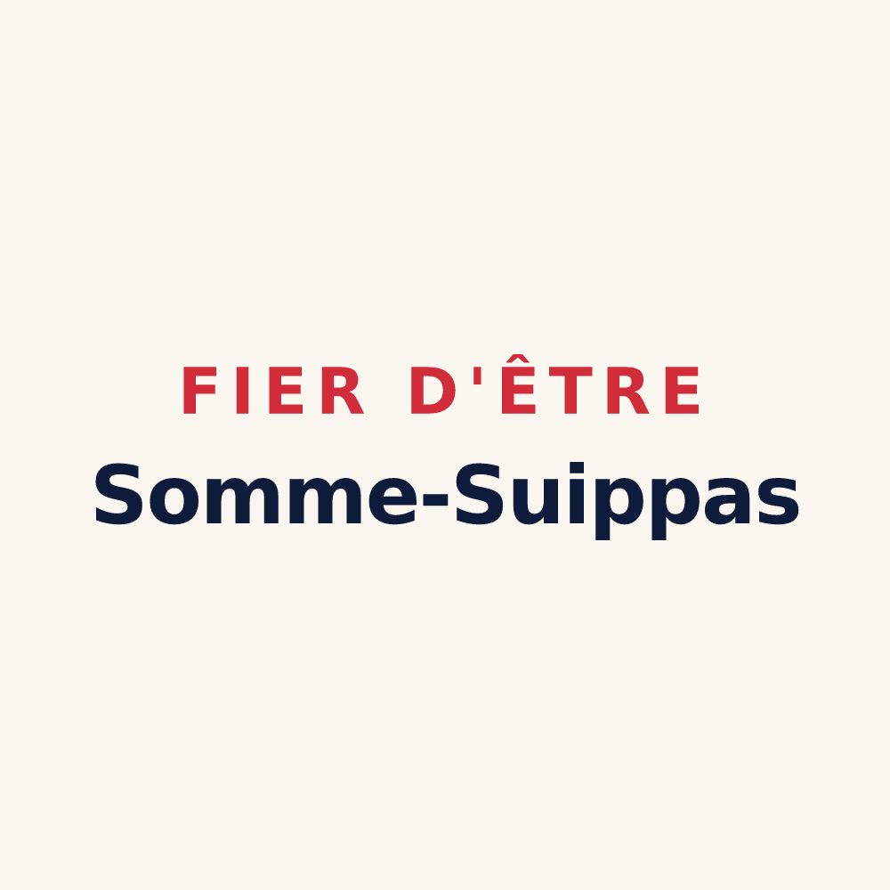 Tasse « Fier d'être Somme-Suippas » — design pour Somme-Suippe