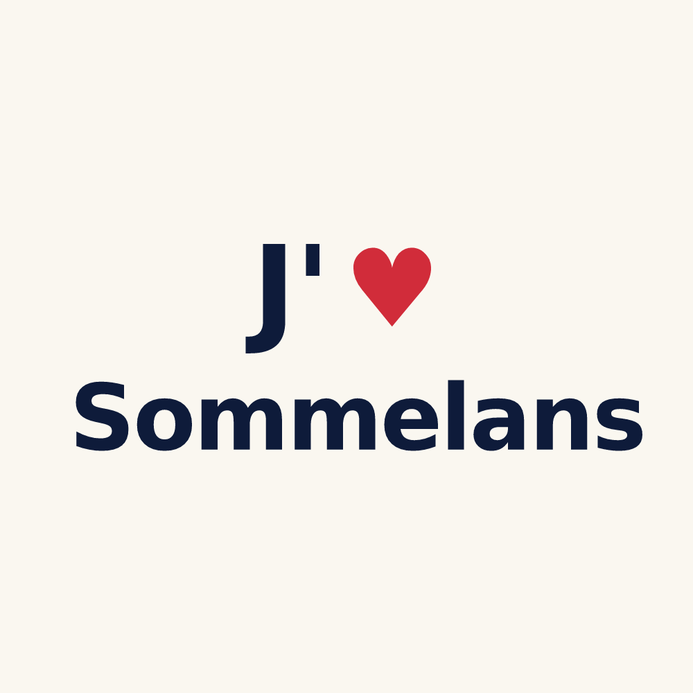 Tasse personnalisée Sommelans — design J'aime Sommelans